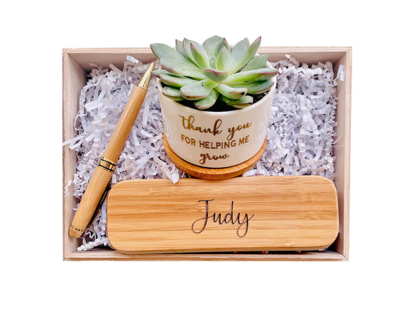 teacher succulent gift Teacher's Gift – Love&Box